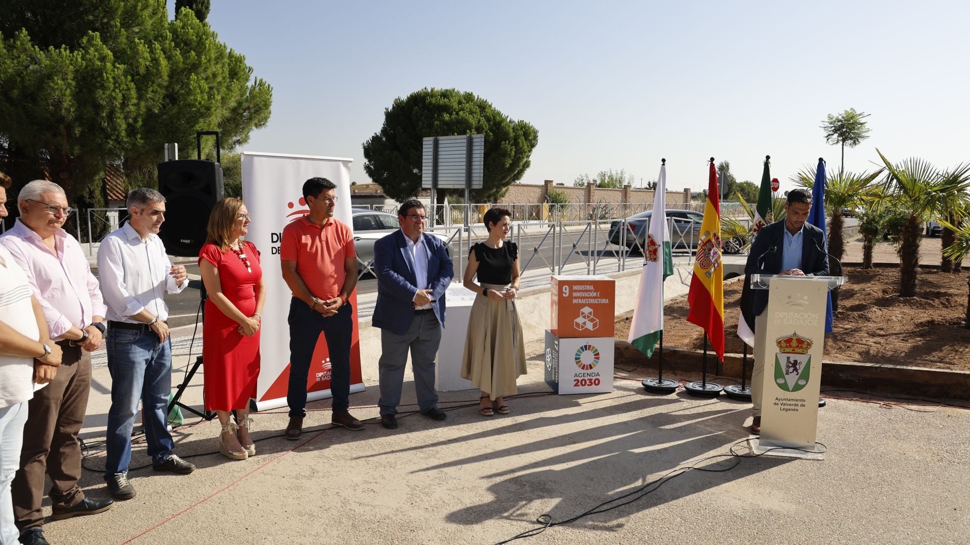 Inauguración de la Carretera BA-006