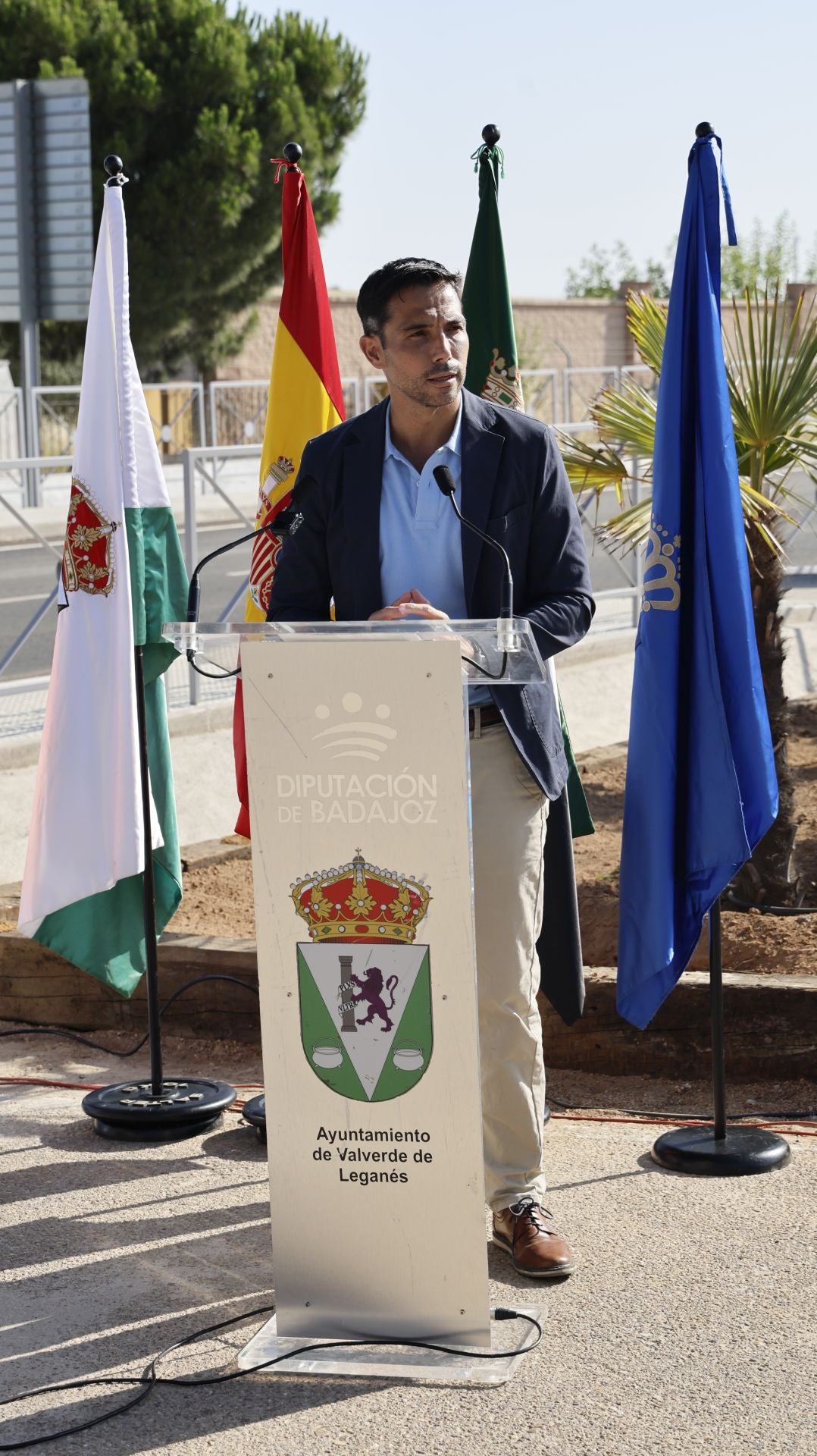 Inauguración de la Carretera BA-006