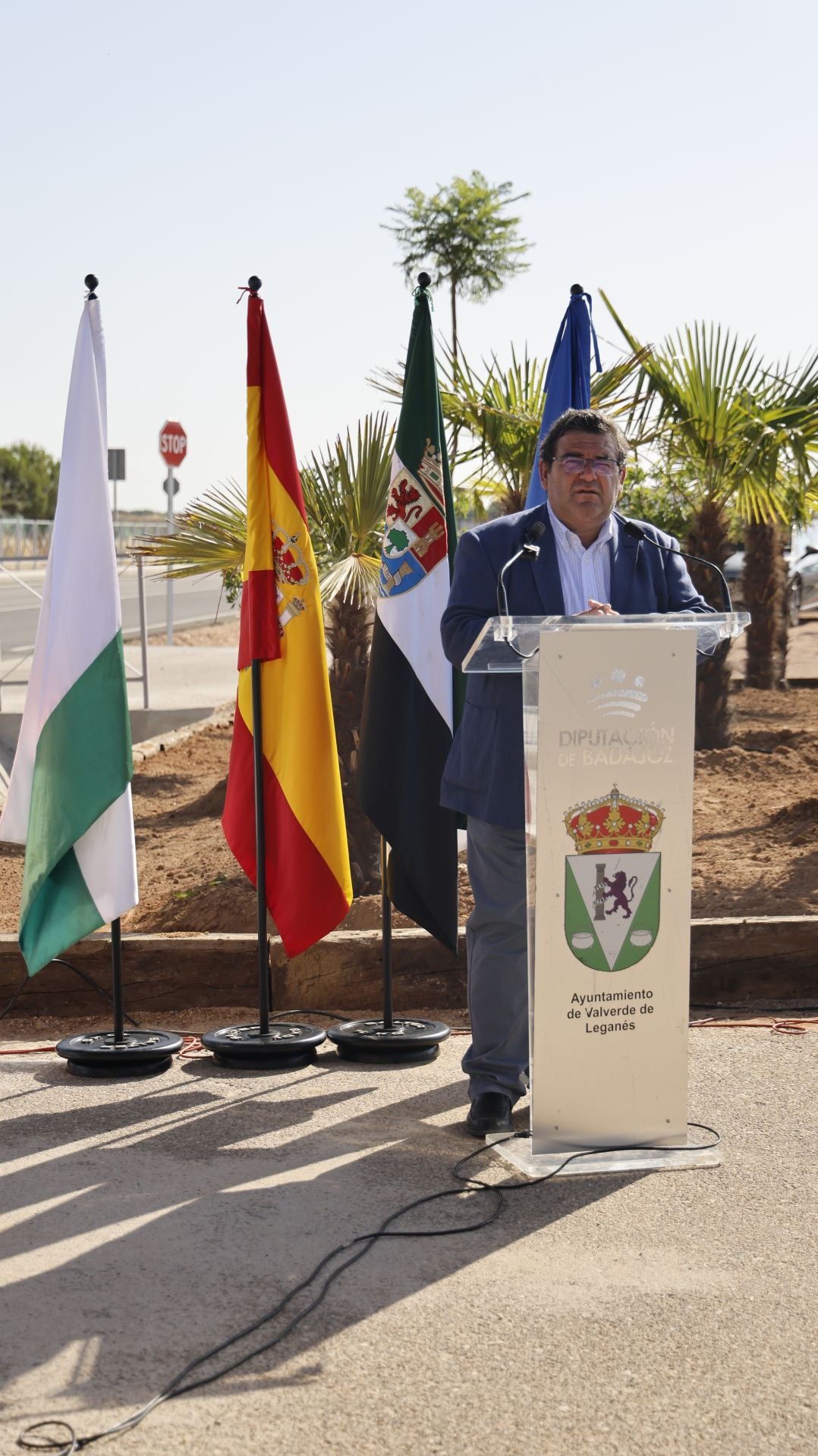 Inauguración de la Carretera BA-006