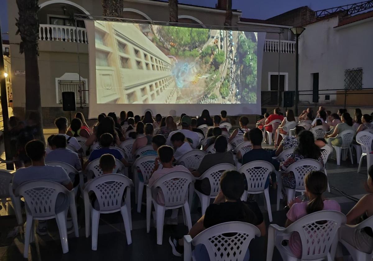 Primera sesión del cine de verano