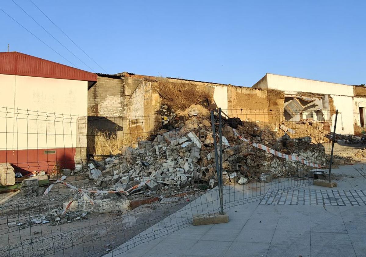 Imagen principal - Durante los trabajos