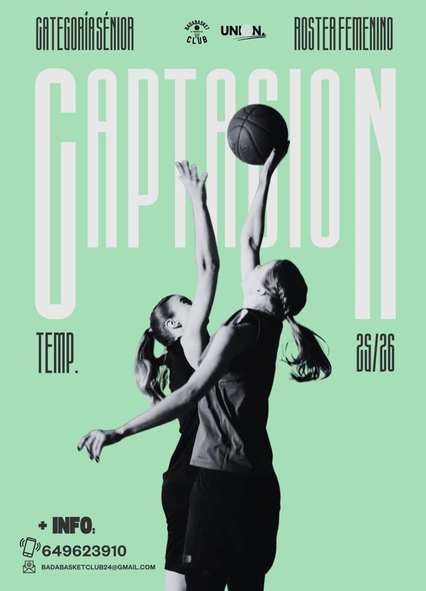 Iniciada la captación para el equipo femenino de baloncesto