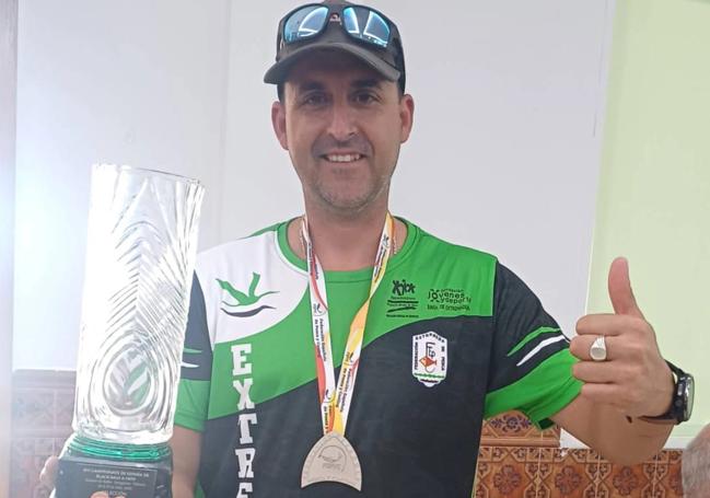 Antonio Calvo Martín, subcampeón de España
