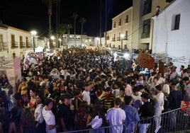 Ambiente en la plaza en la edición del año pasado