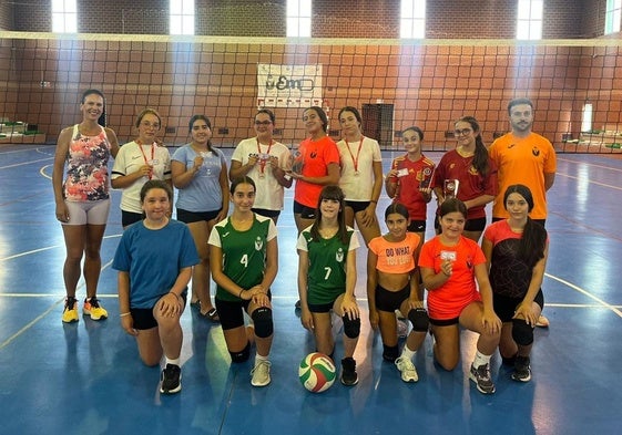 Algunas de las participantes