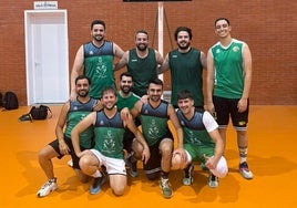 Alguno jugadores del quipo local