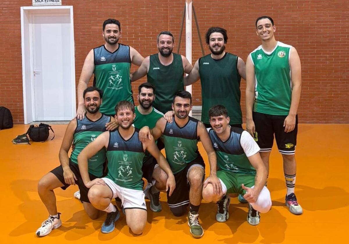 Alguno jugadores del quipo local