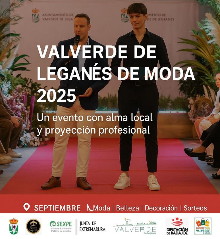 El 7 de septiembre llega una nueva edición de 'Valverde de Leganés de Moda'