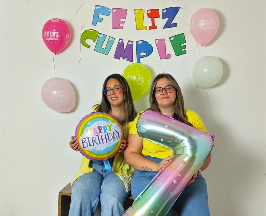 Sandra y Noelia, quienes están al frente de Amaval