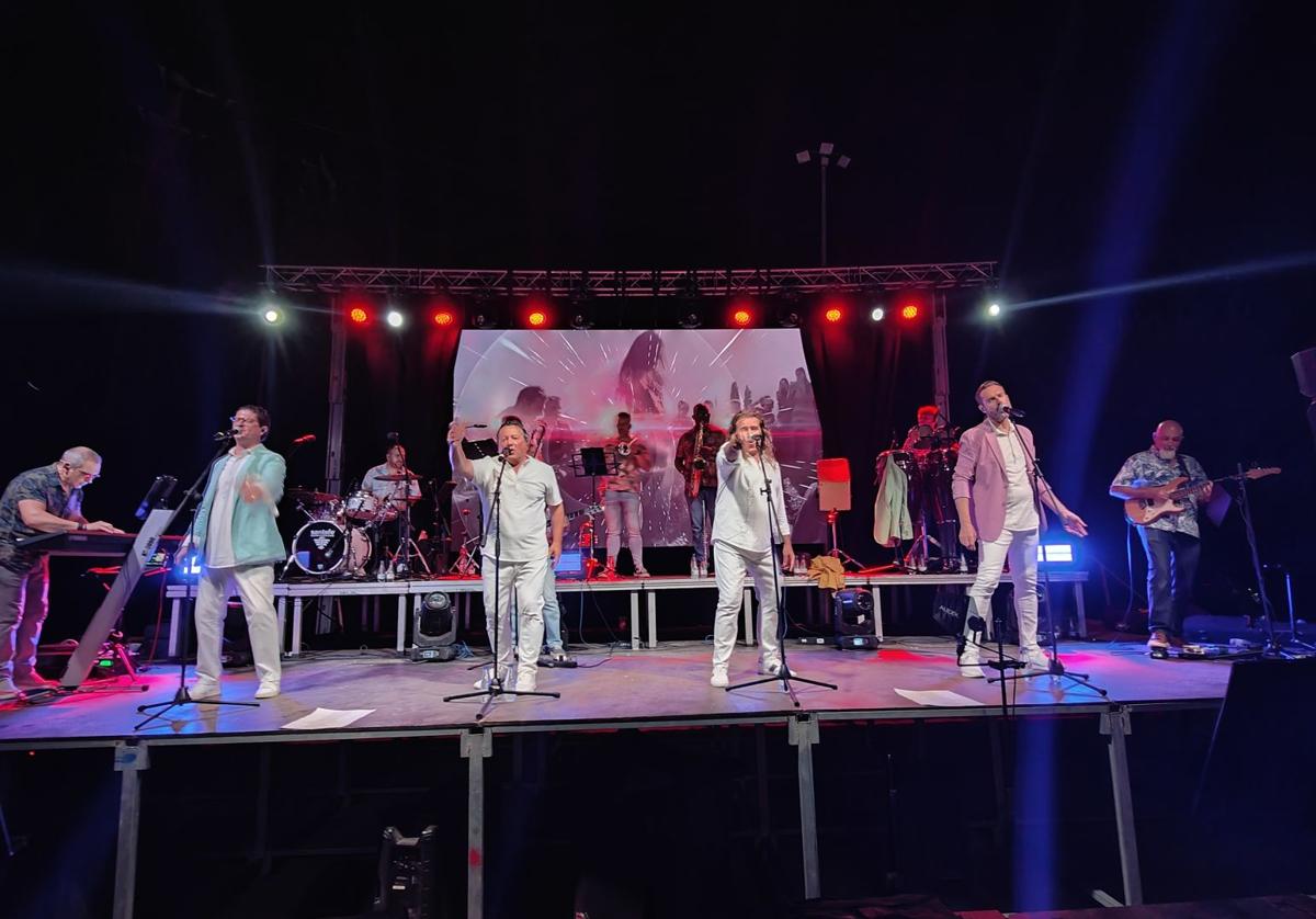 Durante el concierto
