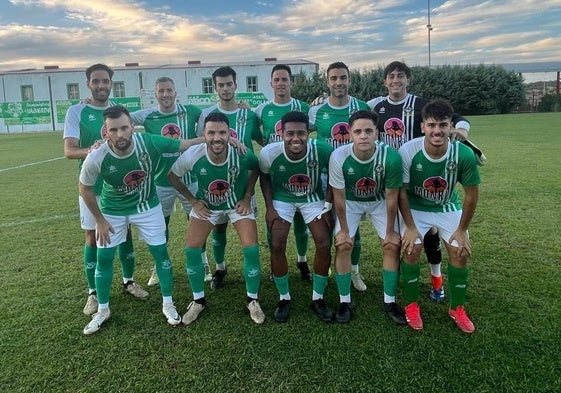 Equipo titular ante el Hispanolusa