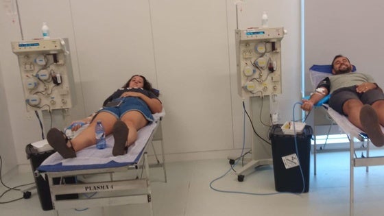 El centro de salud acoge las donaciones de plasma aféresis