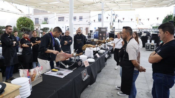 Valverde repite éxito con la II Feria del Jamón