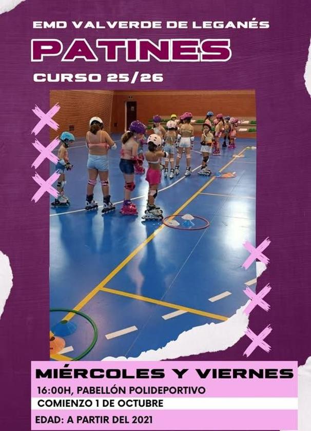 En breve darán comienzo las clases de patinaje