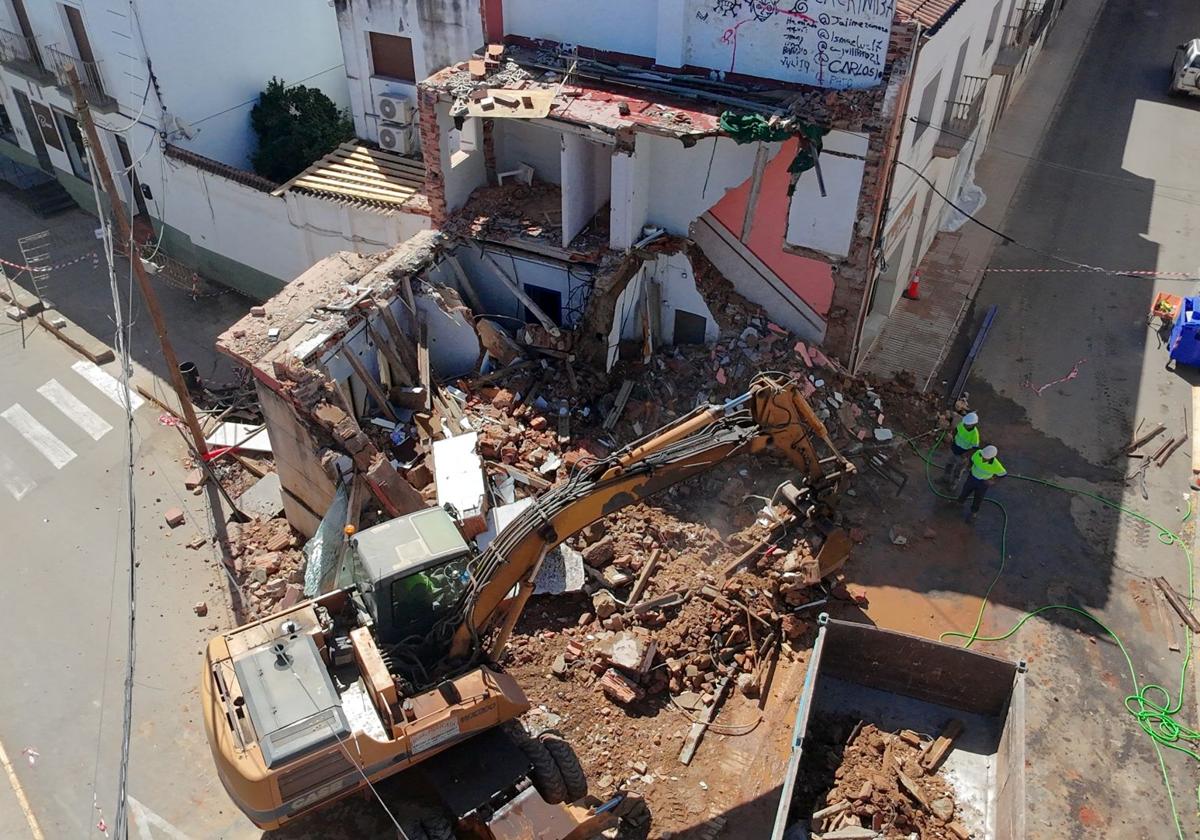 Durante los trabajos