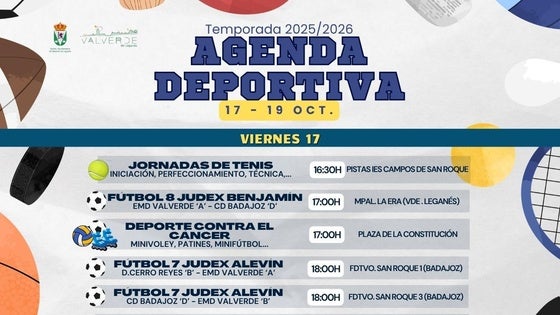 Actividades deportivas para el fin de semana