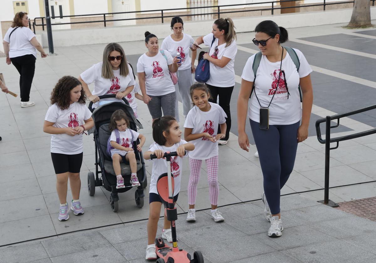 Inicio de la marcha solidaria
