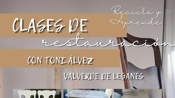 Las clases de restauración de muebles serán los jueves