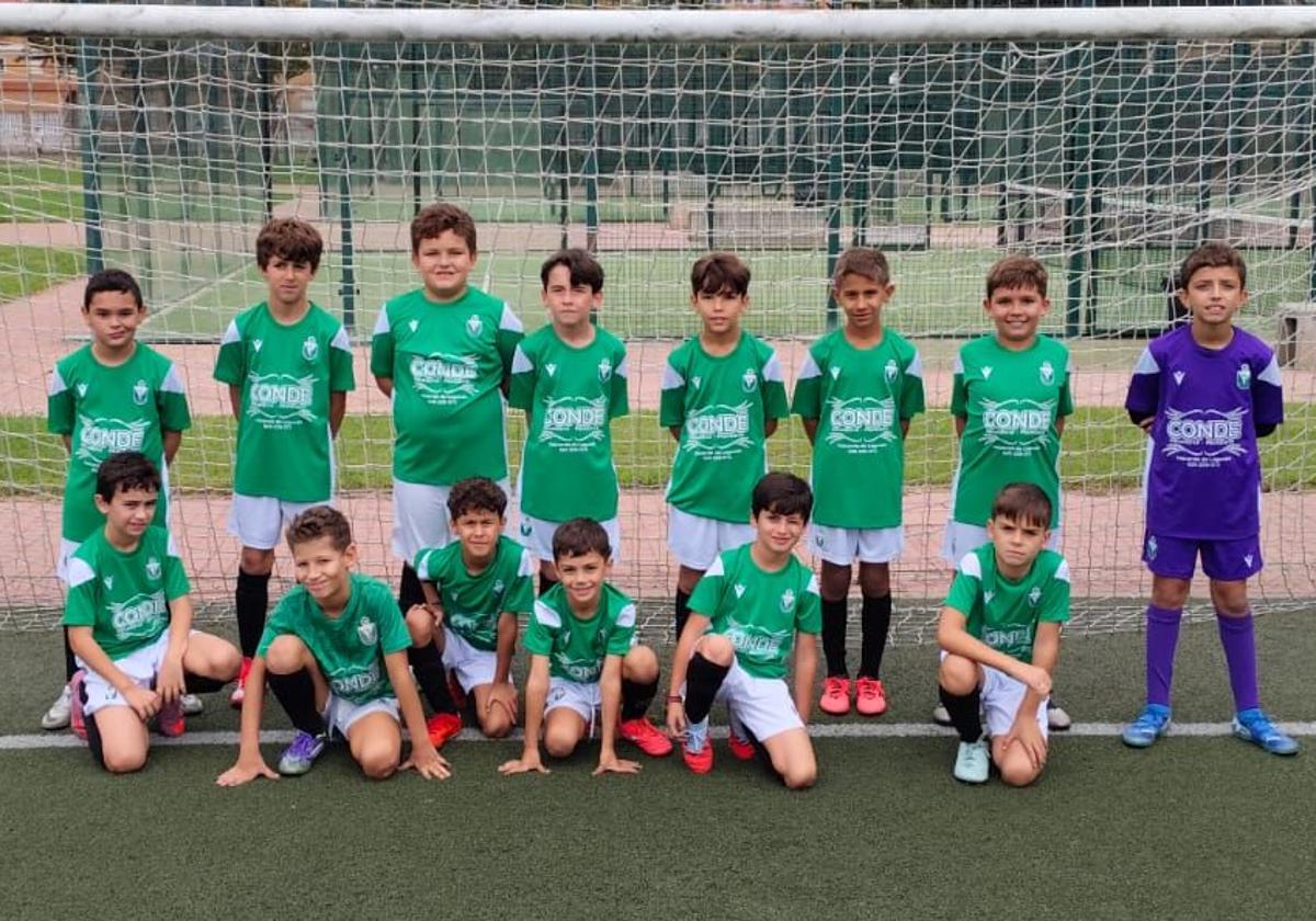 Equipo benjamín, que sumó su segunda victoria de la temporada