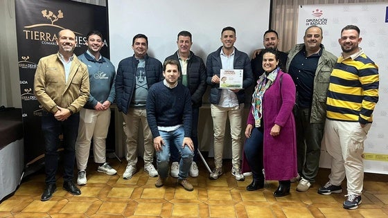 Los Premios Leader de la Comarca de Olivenza reconocen a la empresa de Desiderio Sebastián