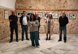 Durante la presentación de la exposición