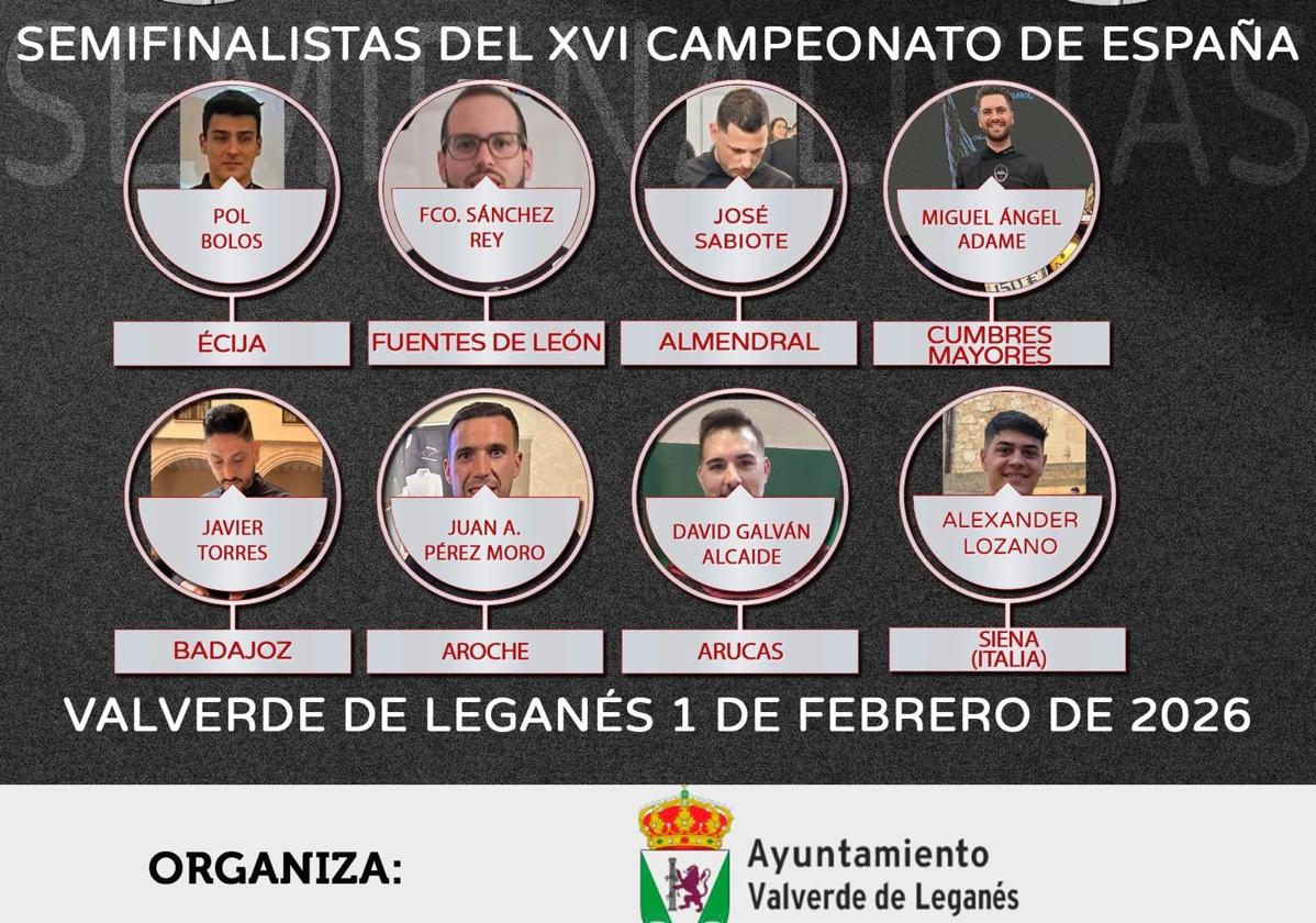 Valverde acogerá las semifinales del campeonato de España de Cortadores de Jamón