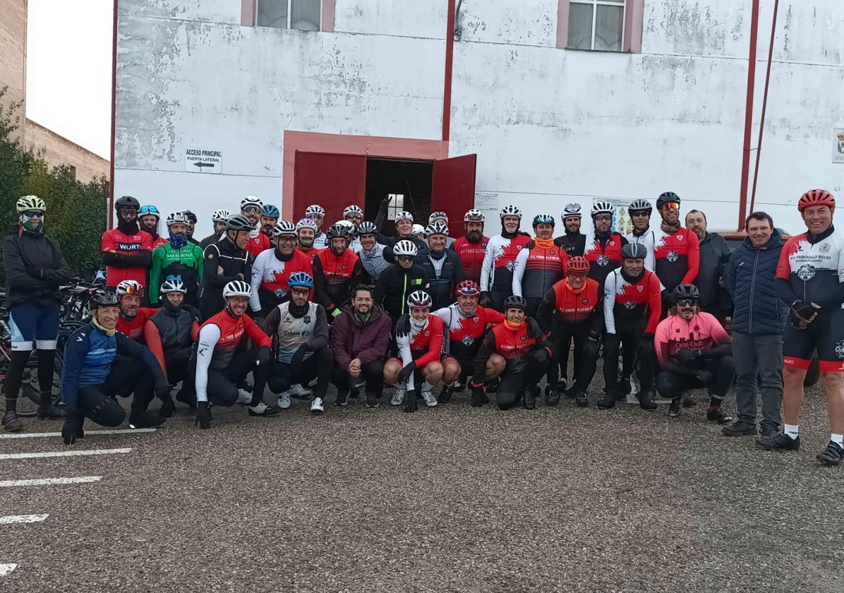 Participantes en la quedada