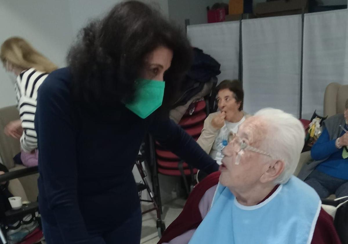 Imagen principal - Durante la visita