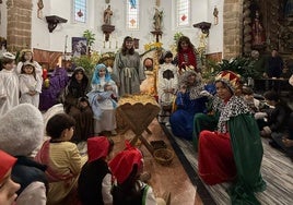 Durante la representación