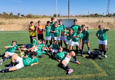 Por su parte, los infantiles golearon en su primer partido del año