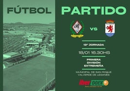 Partidazo esta tarde en el Municipal de San Roque