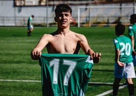 Anibal marcó un nuevo gol para los cadetes