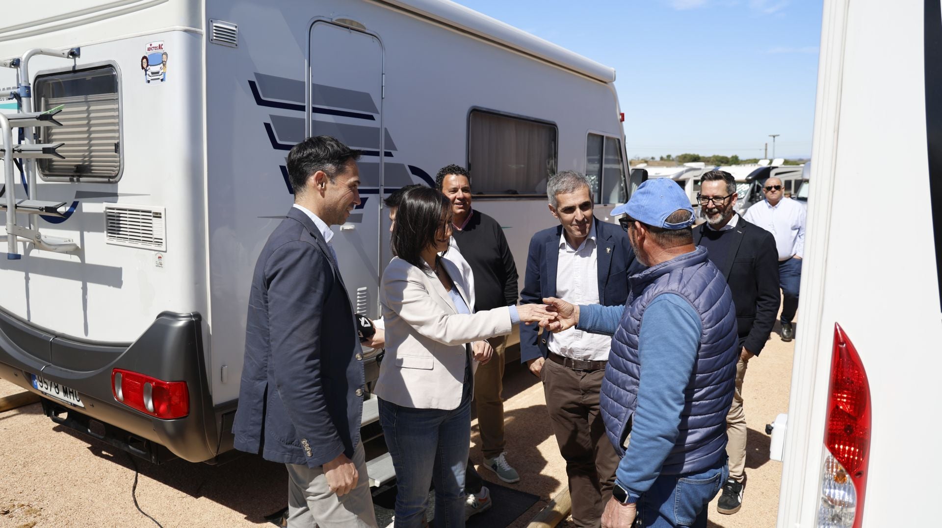 Inauguración del Parking de Autocaravanas