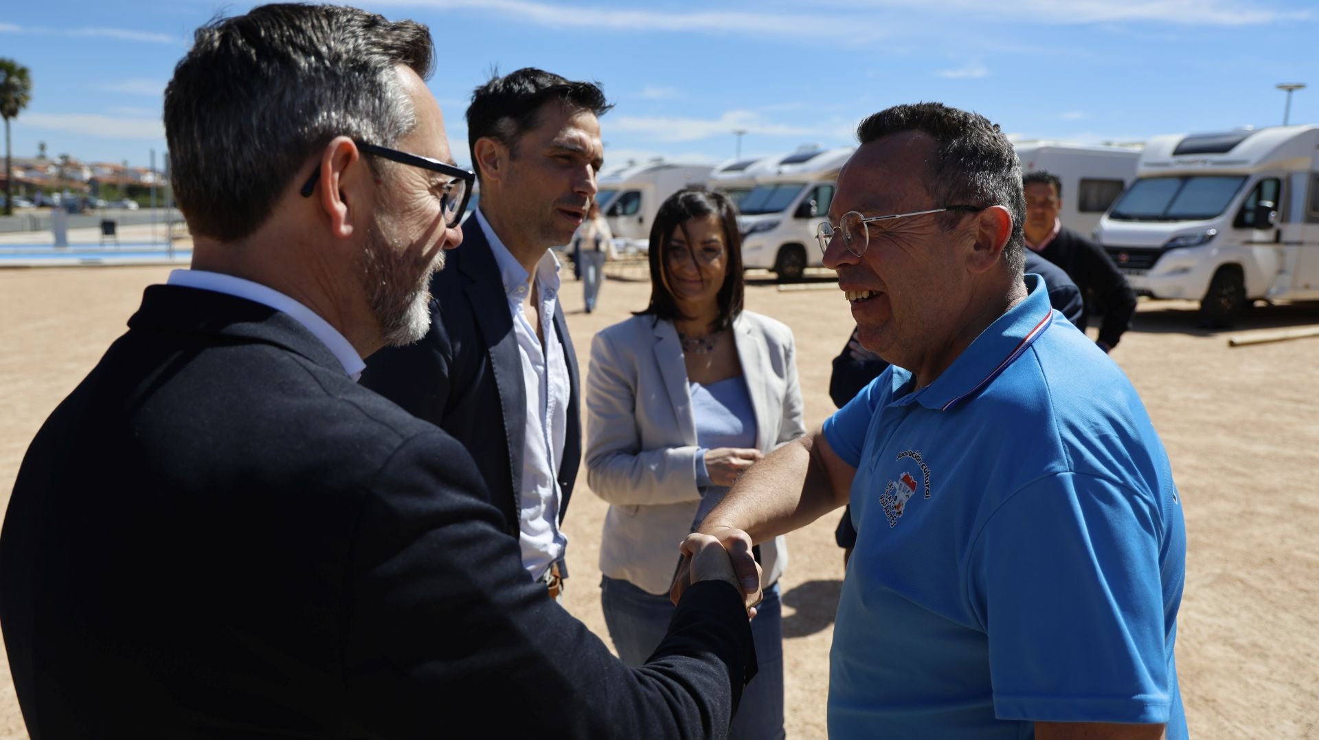 Inauguración del Parking de Autocaravanas