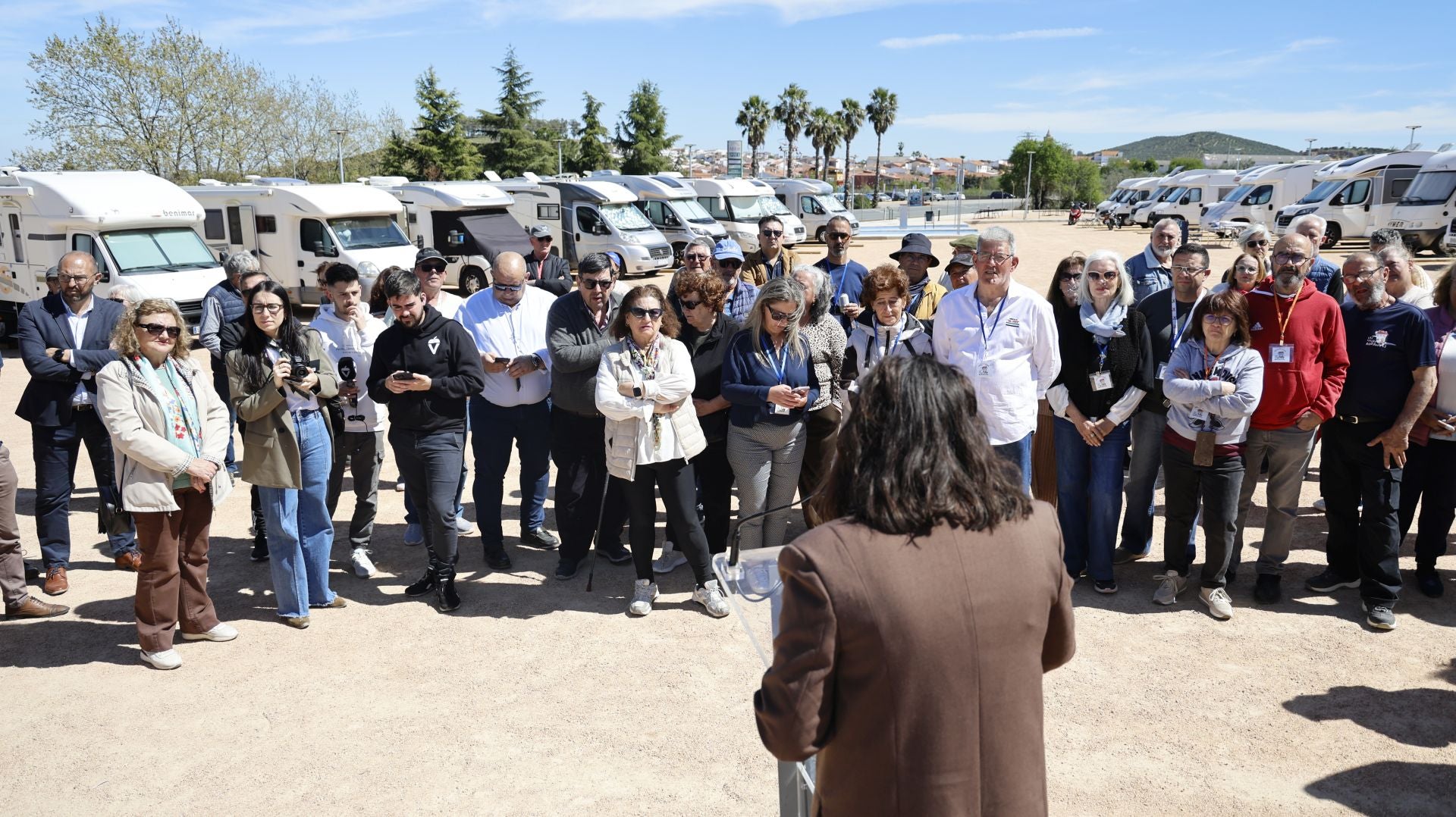 Inauguración del Parking de Autocaravanas