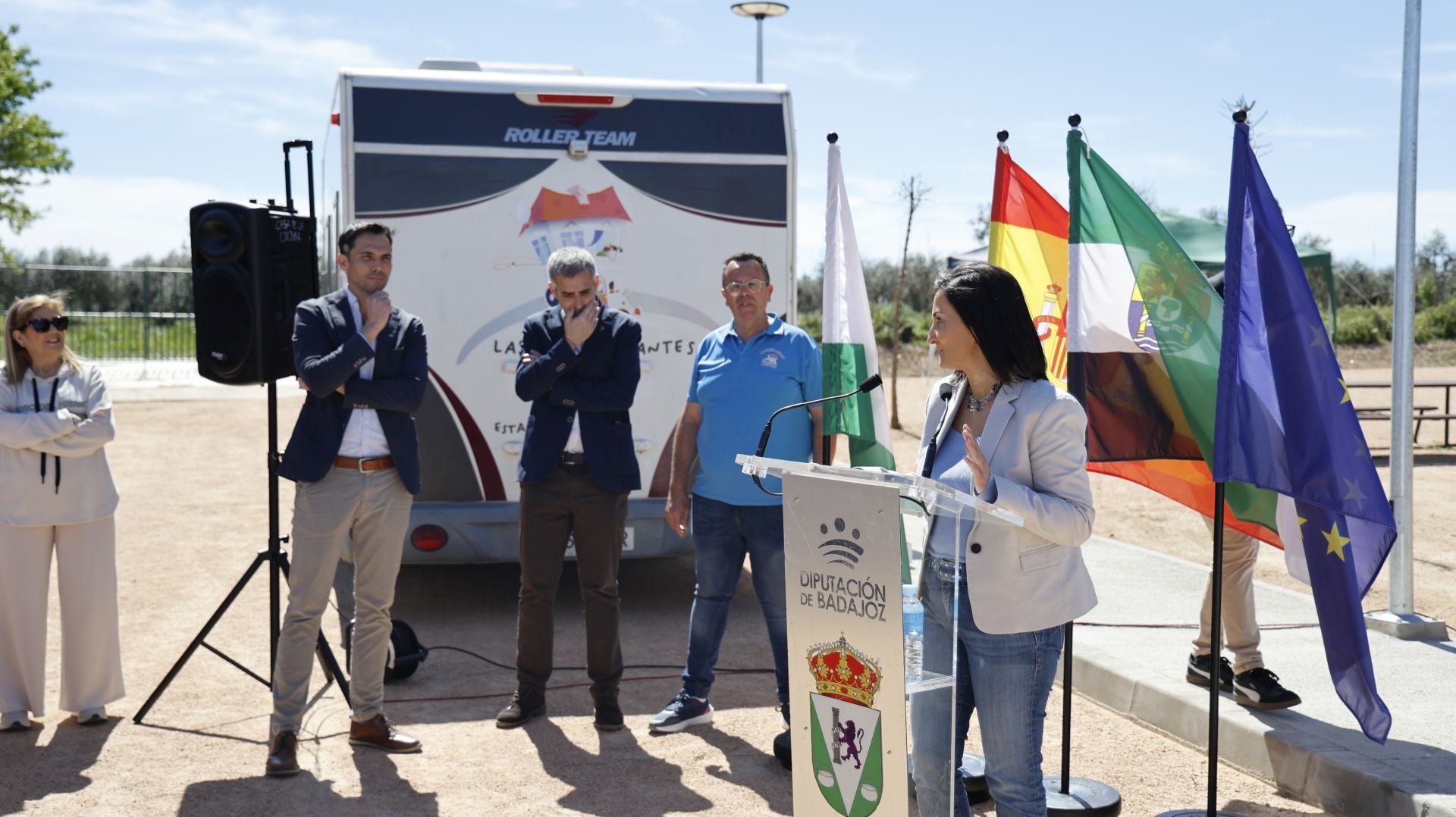 Inauguración del Parking de Autocaravanas