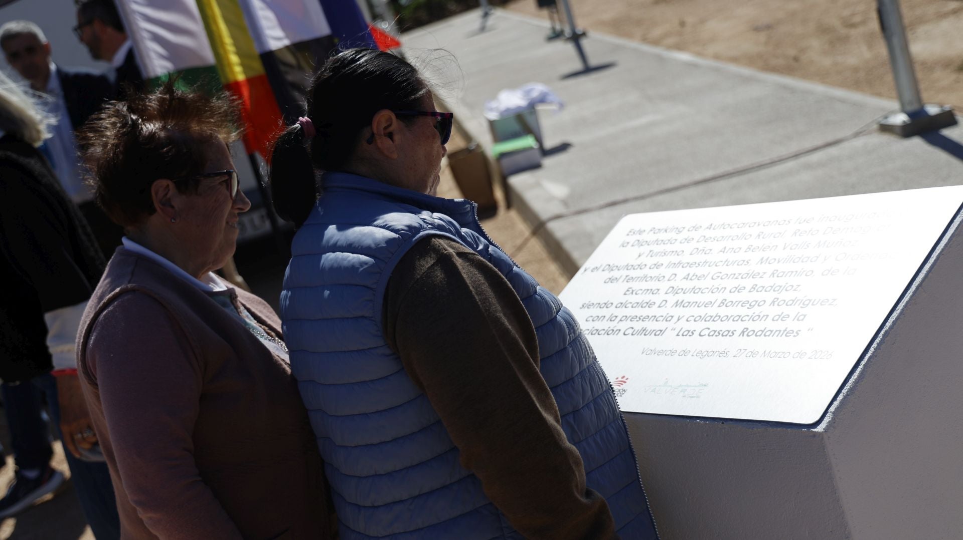 Inauguración del Parking de Autocaravanas