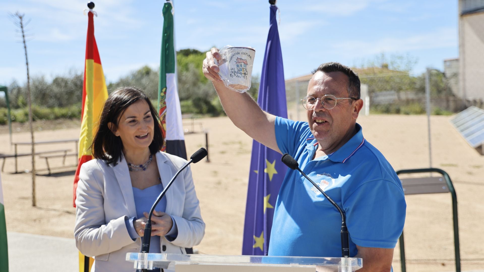 Inauguración del Parking de Autocaravanas