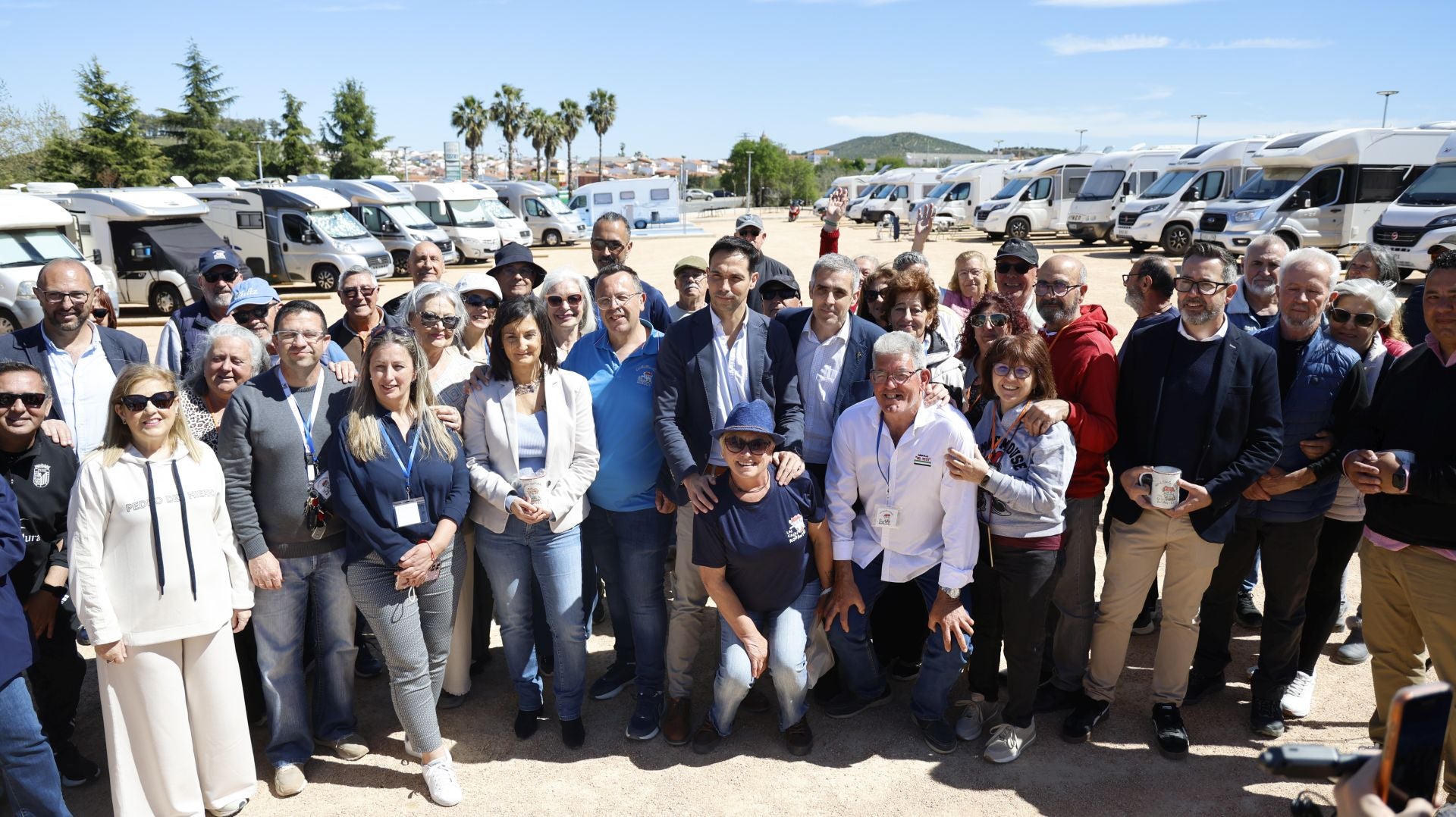Inauguración del Parking de Autocaravanas