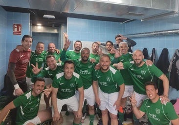 Celebración de la última victoria de la temporada