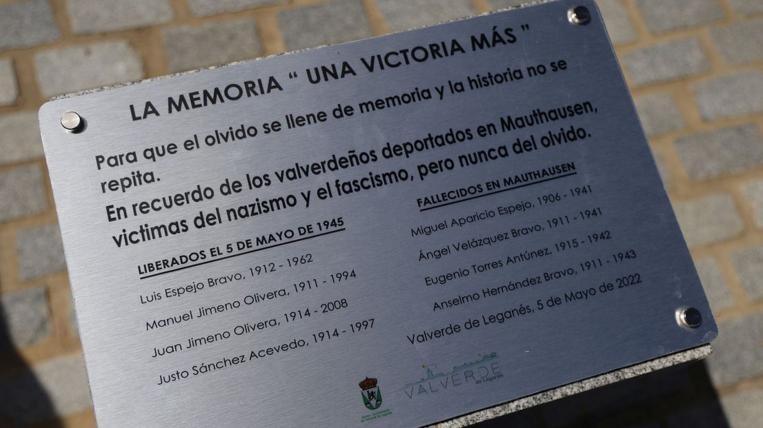 Homenaje a las víctimas de Mauthausen