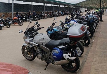 Algunos de las motos de la quedada