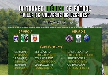 Este sábado tiene lugar la cuarta edición del Torneo Ibérico Villa de Valverde