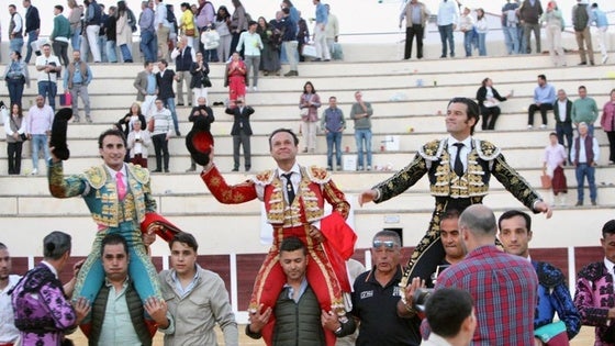 García Corbacho toma la alternativa en Higuera la Real