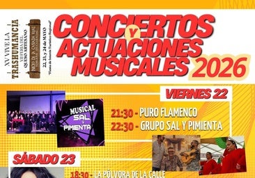 La Trashumancia contará con una amplia y variada programación musical