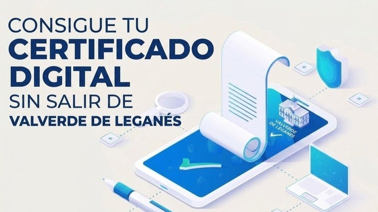Ya se puede adquirir el certificado digital sin salir de Valverde