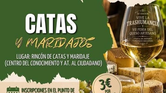 Las catas y maridajes volverán a ser protagonistas en la Trashumancia