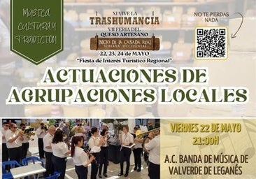Las agrupaciones locales pondrán música y tradición a la Trashumancia y Feria del Queso Artesano