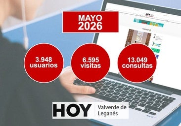 HOY Valverde de Leganés cierra mayo con más de 6.500 visitas