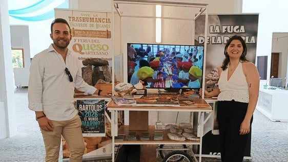 Durante la Feria de Turismo